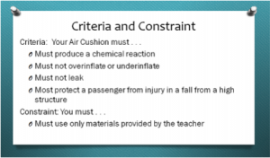 Criteria&Constraint