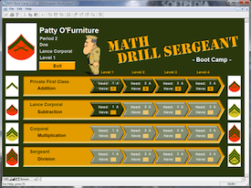 Math Drill Sgt 275
