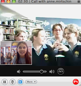Student skype chat