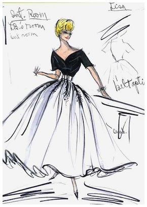 Edith Head design for Grace Kelly (Rear Window)