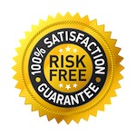 Risk-free guarantee label