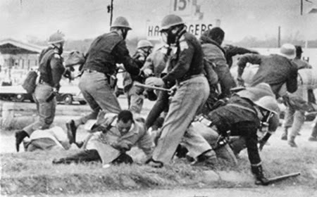John Lewis was among the injured at Selma's Edmund Pettus Bridge