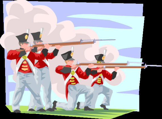 redcoats clipart 570