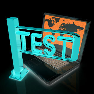 blue bl computer test