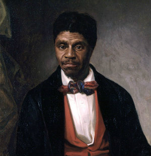 Dred Scott 1882 painting based on 1857 photograph