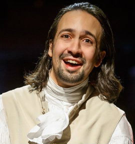 Lin-Manuel Miranda (Hamilton’s creator and star)