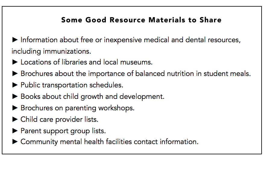 family-resource-materials