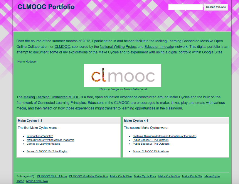 kh CLMOOC digital portfolio