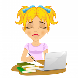 girldoinghomework | MiddleWeb girl doing homework