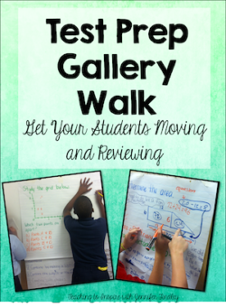 test prep gallery walk