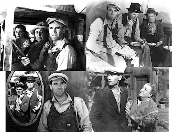 grapes of wrath collage