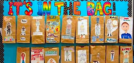 Book in a clearance bag
